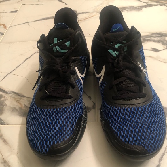Nike KD Trey 5 IX CW3400-007 Men's Core Black & Blue Shoes size 11. New w/o box - Picture 2 of 4